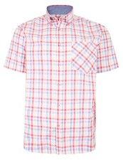 Kam KBS6215 Kbs Mens Big Size Summer Check Shirt 2 Colour Options in 2XL-8XL