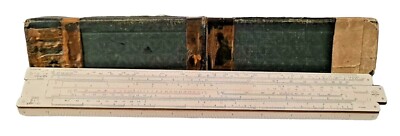 PIC TRADE MARK Rechenlineal wissenschaftliches Instrument REGS Nr. 121 Pat 411090 AG Lineal