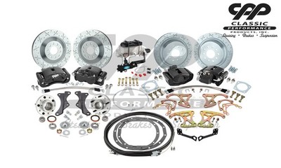 1964-72 GM A-Body 14''/ 13'' Big Brake Conversion ZERO OFFSET 4-Wheel Disc System