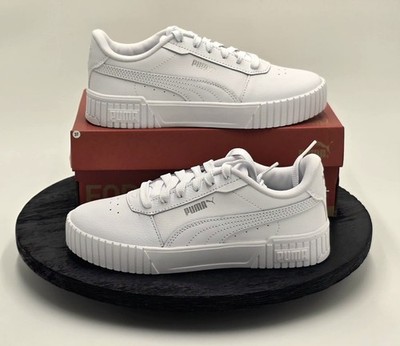 Puma Carina 2.0 - 385849-02 (Puma White / Puma Silver):(Size EU 37)
