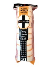 New SneakERASERS Instant Sneaker Cleaner - 10-Pack of Dual-Sided Sponges - Seale
