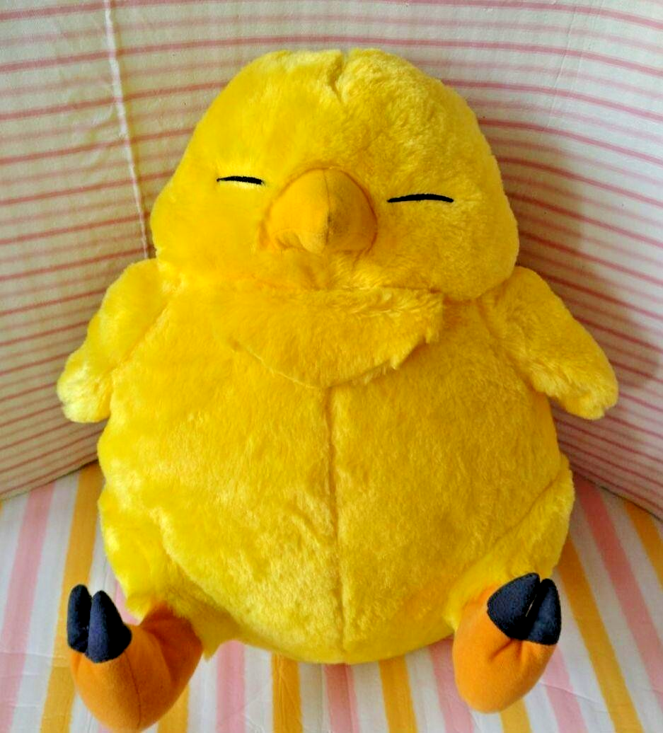 Peluche Final Fantasy XIV – Fat Chocobo 42cm – Square Enix – Neuve