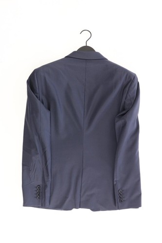 ⭐ CARLIONE blazer per uomo taglia 50, M blu di lana ⭐ - Foto 5 di 6
