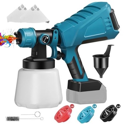 Cordless Spray Gun [2026 Enhanced Edition] Rechargeable Electric Spray Gun