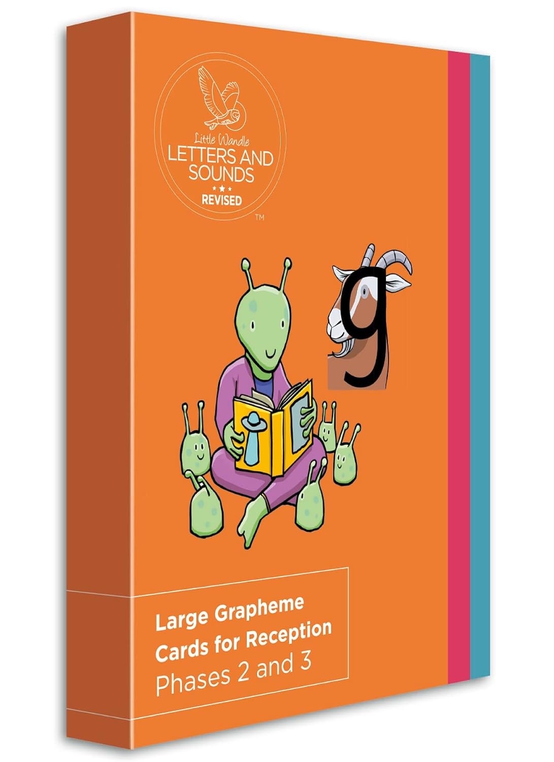 Large Grapheme Cards for Reception: Phases 2 and 3 (Big Cat Phonics for Little Wandle Letters and Sounds Revised) - Image 2