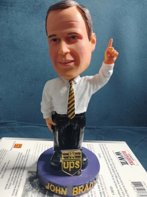 LSU TIGERS BASKETBALL COACH JOHN BRADY BOBBLE HEAD - RARE! - Image 1 of 4