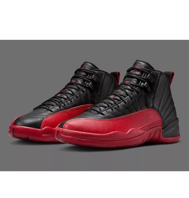 Nike Air Jordan 12 Retro Flu Game (2025) CT8013-002 Ship Now Black