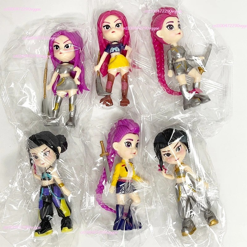 K-pop Demon Hunters With Box Kawaii Boys Girls Gifts For Kids