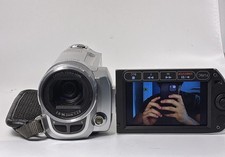 Canon FS10 Flash Media Camcorder 48x Zoom B Tested And Works Great