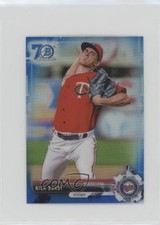 2017 Bowman Chrome Minis 70th Anniversary Logo Refractor 9/70 Nick Burdi e6q