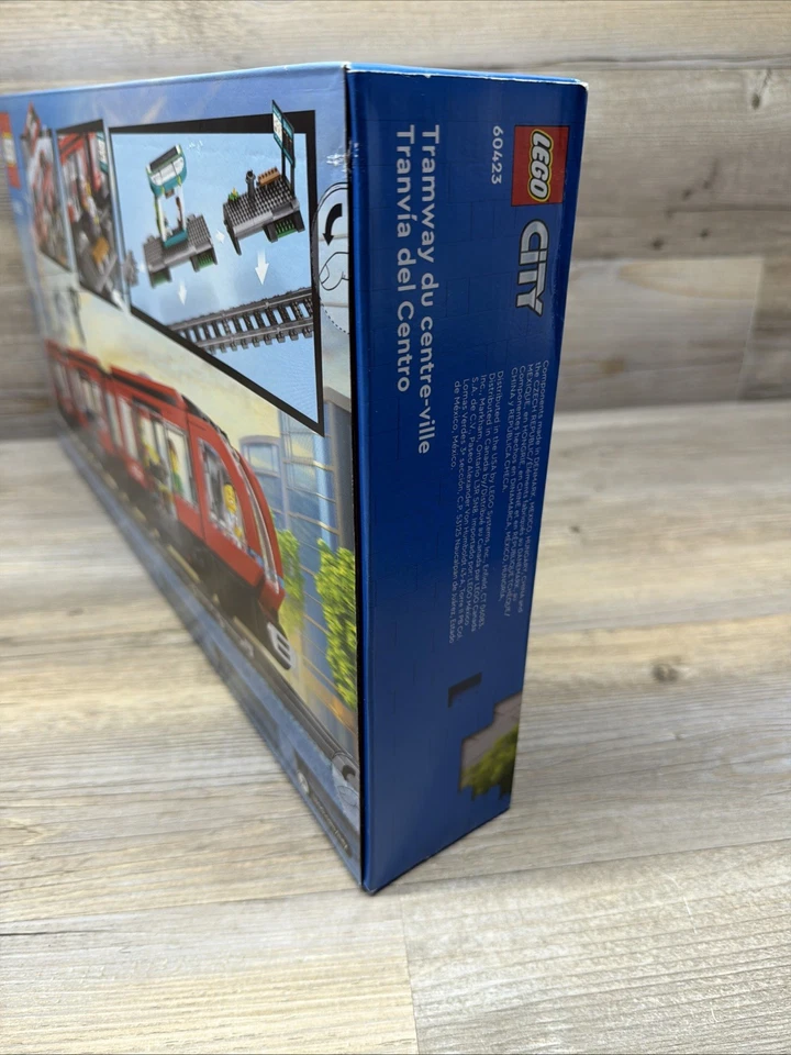 LEGO CITY: 60423 Downtown Streetcar and Station NUEVO PRECINTADO Foto 3 de 4