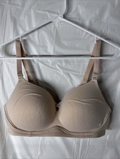 TORRID Beige 360 Back Smoothing Dream Wire-Free Push Up Bra size 40C