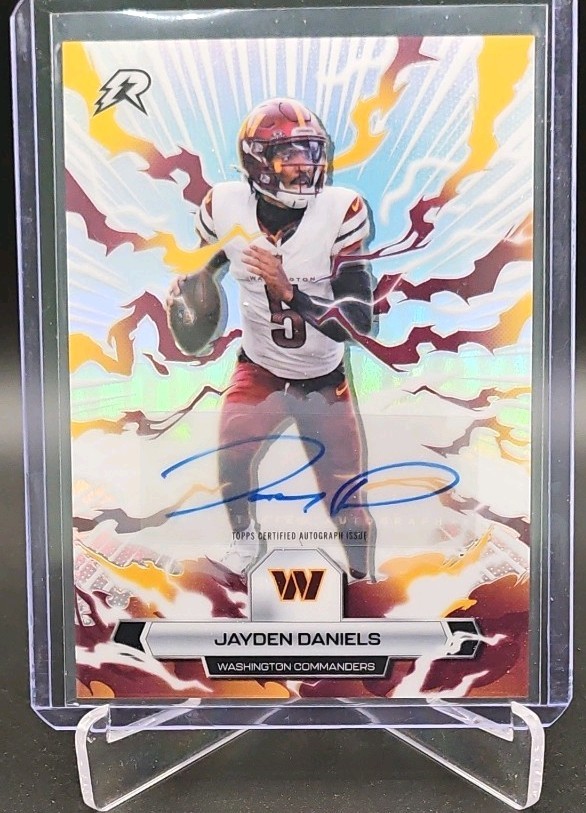 2025 Topps Resurgence -Jayden Daniels - Autograph - Washington Commanders
