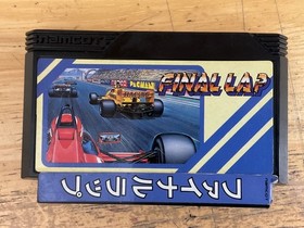 Final Lap NES Famicom Cartridge Namco Tested Working Japan Race Game No Manual