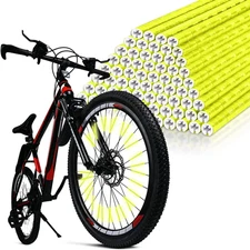 Bicycle Spoke Reflectors, 48Pcs/72Pcs/96Pcs Bike Spoke Reflectors for Night Ridi