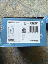 Grohe Skate Cosmopolitan Dual Flush Plate Chrome 38732000 #W2