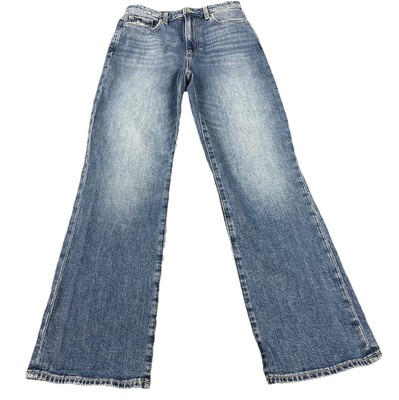 Paige Relaxed Claudine Jeans Blue Concerto Distressed Faded Women s 24 (25X27)