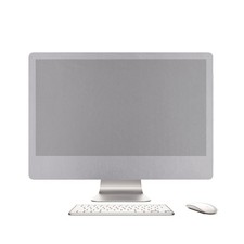 Monitor Cover for 21 27 Inch Displays Protects Against Dust and Spills