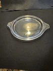 VTG Pyrex Glass Lid Only 470-C for Casserole Tab Handles