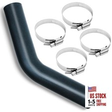 Gasoline Fuel Filler Neck Hose 2 inches Inside 45 degree Reinforced Gas tank