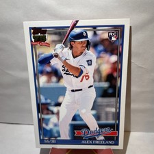 🔥 2026 TOPPS SERIES 1 1991 TOPPS ALEX FREELAND RC DODGERS #T91-35