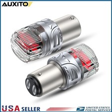 1157 Led Flash Red Bright Brake Tail Stop Light Parking Bulbs Anti Hyper Flash