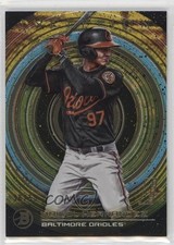 2022 Bowman Inception Gold Foil Pattern II /50 Maikol Hernandez #67 tj1