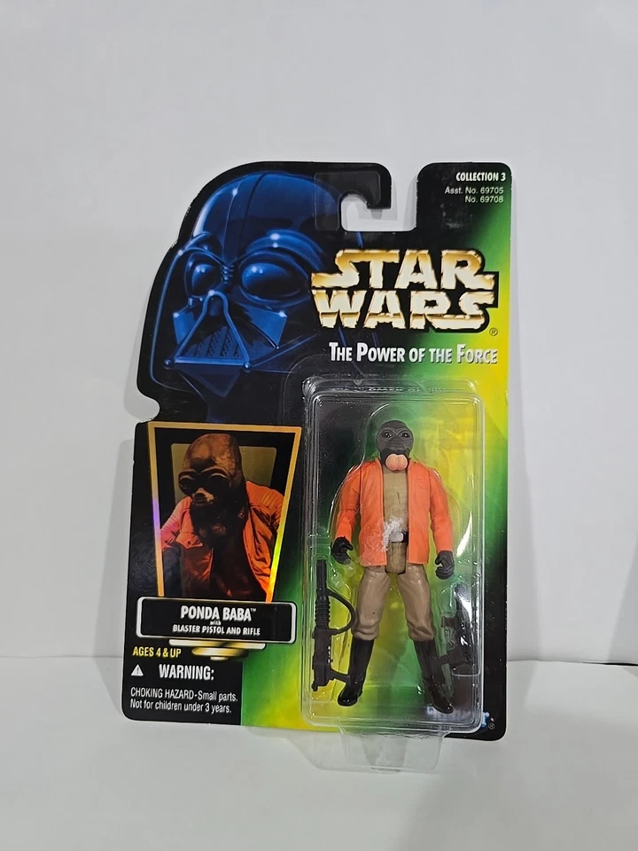 Star Wars POTF Lote de 4 Ponda Baba Princesa Leia Organa Lando Calrissian ASP-7 Foto 2 de 4