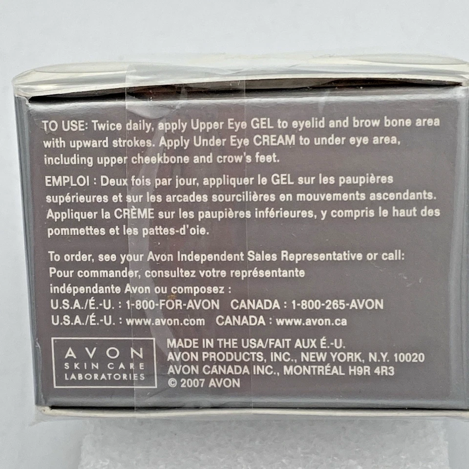 Gel para ojos superiores Avon ANEW Clinical Eye Lift crema para debajo de los ojos 0,33 fl oz 2007 NUEVO Foto 4 de 4