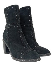 ALMA EN PENA Absatz Stiefel Damen Stiefel Gr. DE 39 schwarz Casual-Look