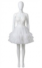 Jovani Short Dress With Tulle Skirt Size 2
