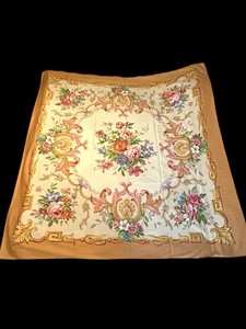 Lot De 3 Serviettes De Table Coton – Paule Marrot Éditions – Bleu Et Rouge – 20x20 Cm