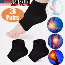 Neuropathy Foot Compression Socks For Women Men Ankle High Medical 20-30 Varices