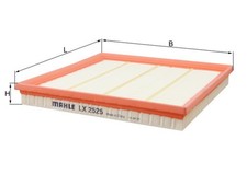 MAHLE Luftfilter LX 2525 Filtereinsatz für BMW F04 F02 X5 F10 F01 E70 F11 F03 X6