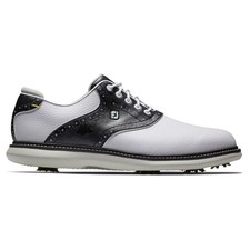 FootJoy Men FJ Traditions Golf Shoes Previous Season Style White/Black Camo -