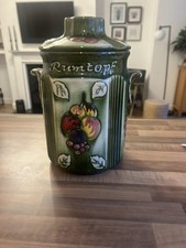 West German Vintage Rumtopf Fruit Rum Jar 828-31  12” High