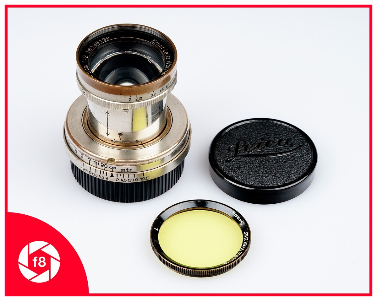 Leitz summar 50mmf2 ライカL39 ズマール Leica Leitz SUMMAR Black Rim Nickel 5cm 50mm f2 50/2 LTM Mount