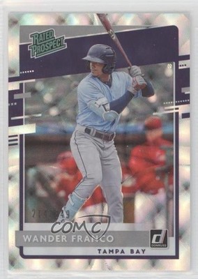 2020 Panini Donruss Rated Prospects Silver 214/349 Wander Franco #RP-1 o7m