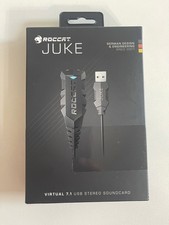 ROCCAT Juke Virtual 7.1 Plus USB Stereo Soundcard Adapter for Gaming Headphones