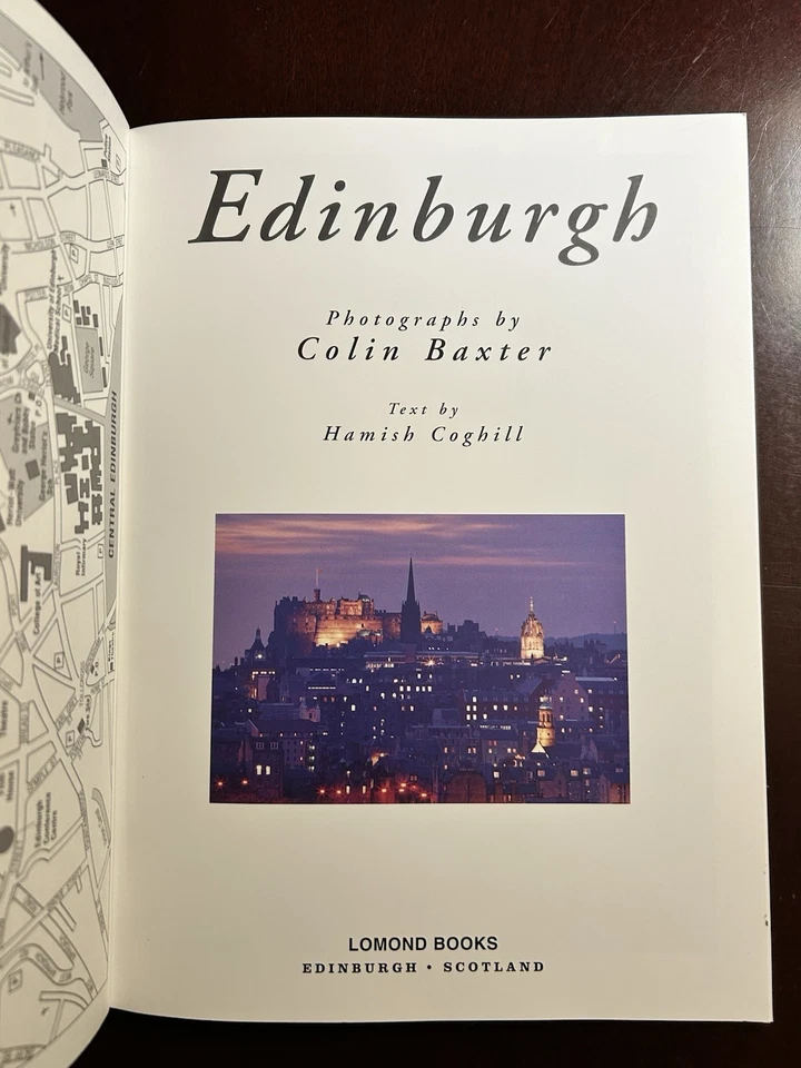 Edinburgh ~ Photographs by Coghill Baxter - Text by Hamish Coghill - Lomond Book - Image 4 of 4