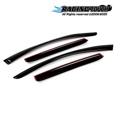 Jdm Window Visor Mitsubishi Lancer 2001 2002 2003 2004 2005 2006 De Es 4d