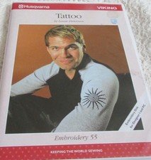 Husqvarna Viking Set #55 TATTOO by Louise Pettersson Designer 1 & PC EXC
