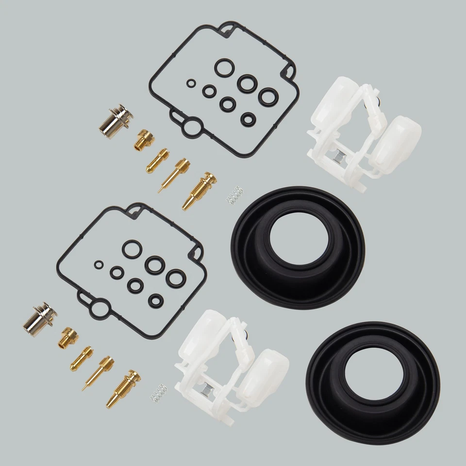 Compatível com 1990-2000 Suzuki GS500E kit de reparo de carburador reconstruído diafragma flutuador - Imagem 4 de 4