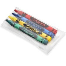 600 Bulk Crayons, 150 Individually Wrapped 4-Packs