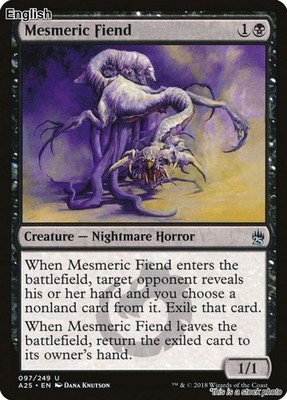 Mesmeric Fiend EN [A25 - 97] - NM TCG MTG