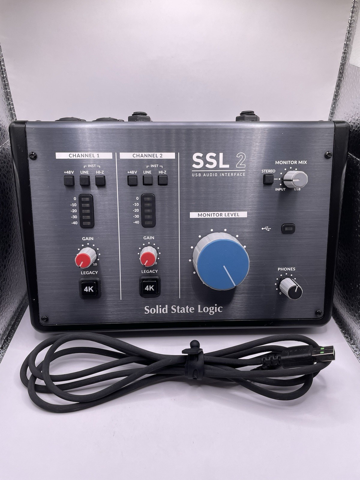 SSL SSL2+ USB-C Audio Interface Solid State Logic SSL2 Plus 2+ Studio U268271
