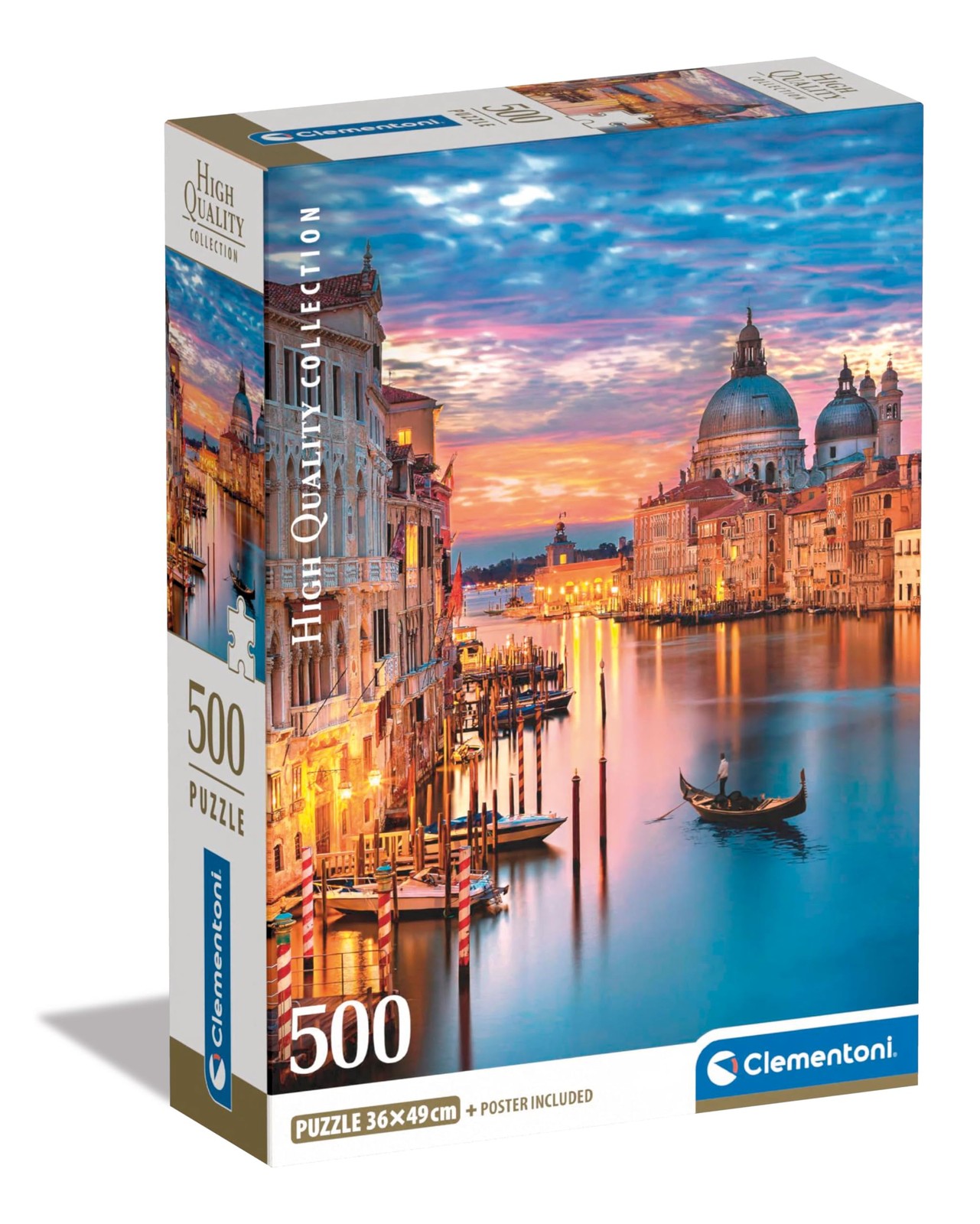 Puzzle de voyage Compact 500 pièces Lighting Venice