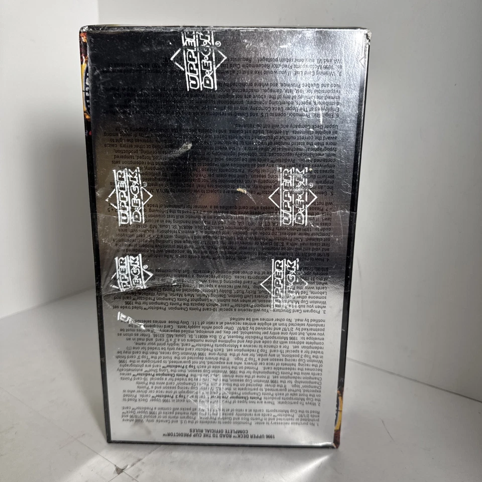 1996 Upper Deck Road to The Cup Sealed 32 Pack Retail Box JEF GORDON new - Image 3 of 4