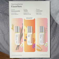 Dossier Springtime Favorites Eau de Parfum Spray Gift Set, 3 x .37 fl oz