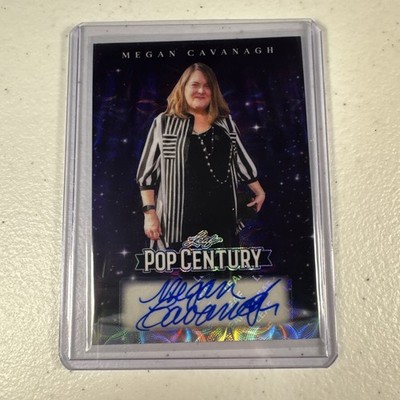 MEGAN CAVANAGH 2026 LEAF METAL POP CENTURY PURPLE Scope AUTO 1/1 ''Jimmy Neutron''